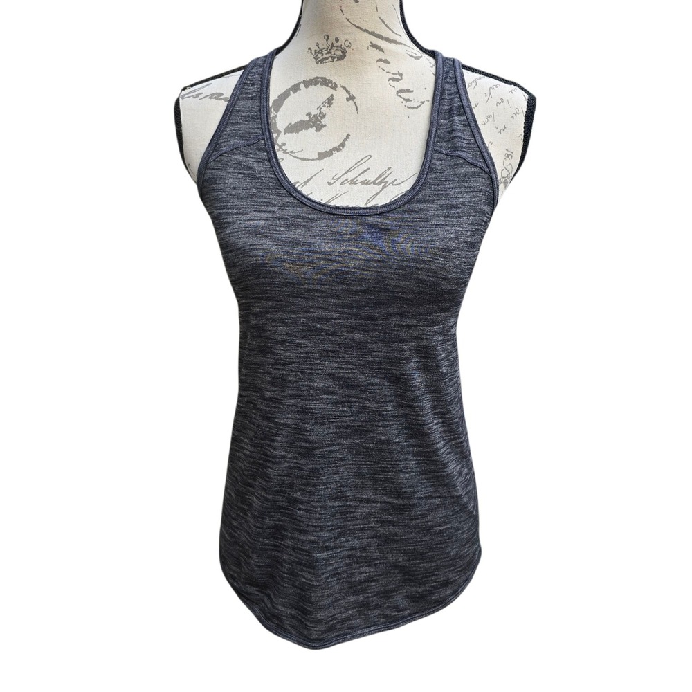 Lululemon Essential Gray Space Dye Tank‎ Top Size 2